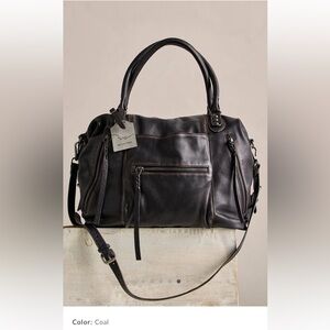 NWOT We The Free Emerson Tote Bag - Coal